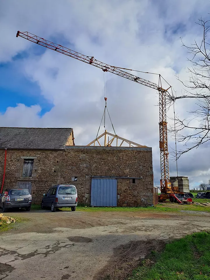 MZF Construction : rénovation bâtiment à Trévron près de Dinan & Évran (22)